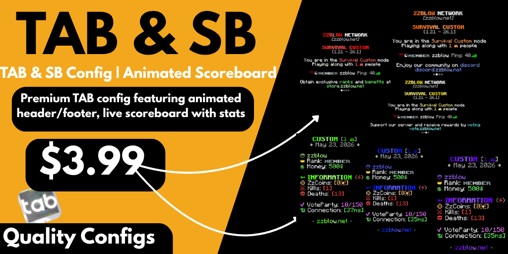 TAB — Tab and Scoreboard