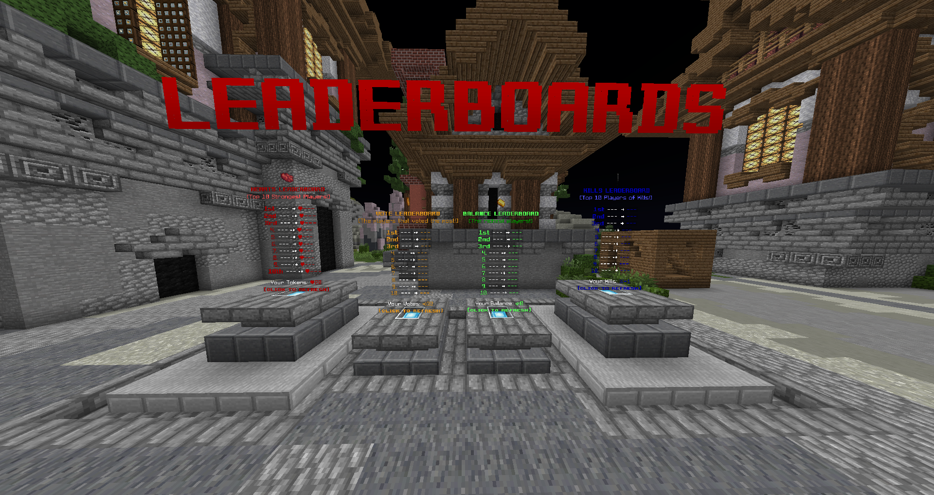 TerraMC Leaderboards