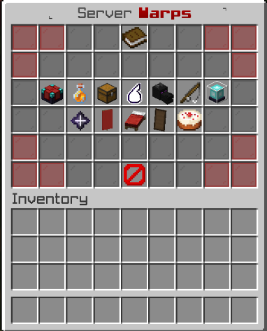 Warps Menu